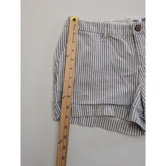 Old Navy Navy And White Striped Shorts Size 4 - Picture 3 of 6